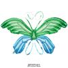 En stock alas de ángel globo de película de aluminio alas de mariposa globo cumpleaños decoración de vacaciones para niños red push Globo Rojo