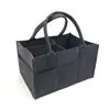 Bolsa de Mamá, Bolso Tote para Salidas, Almacenamiento Multifuncional de Pañales de Fieltro, Pañales Plegables para Bebé