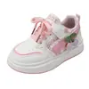 Zapatillas Deportivas para Niñas 2026 Primavera y Otoño Nuevo Estilo Planas Versátiles para Correr para Niñas, Zapatillas Deportivas Casuales para Niños Mayores