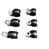 Abrazadera de Cable Tipo R de Acero Inoxidable Recubierta de Goma 16mm Tipo P 304Epdm Abrazadera para Tubo de Arnés de Cable Abrazadera para Manguera