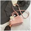 2025 Verano Nuevo Bolso de Mano de Moda Trendy Estilo Simple Bolso Balde Elegante para Viajero Color Sólido Cruzado Bolso de Mujer