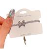 Pulseira de Laço Elegante Exclusiva de Luxo Leve Série Princesa do Escape Corda de Mão Exquisita Doce Fresca Retrátil
