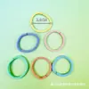 Juego de 12 Gomas de Pelo de Colores Brillantes y Sencillas para Niños que No Lastiman el Cabello, Accesorios para el Cabello de Bebé con Alta Elasticidad