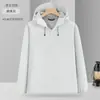 Jaqueta Nio cinza softshell com capuz, roupa de trabalho para primavera e outono para lojas 4S, jaqueta com manga removível com impressão de logotipo