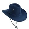 Chapéu jeans ocidental de linho americano, primavera e verão, chapéu de montanhismo ao ar livre, chapéu de guarda-sol casual, chapéu de cavaleiro para homens e mulheres