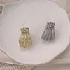 Pinza para el Cabello de Metal Personalizada con Forma de Garra de Calavera con Acabado de Alta Gama, Adecuada para Peinados Recogidos, Pinza de Tiburón, Pinza para Flequillo, Pinza Lateral, Pinza para Cola de Caballo, Pasador
