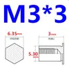 Bso Pernos Roscados para Agujero Ciego Columnas Hexagonales Pernos para Chapa Metálica Pernos de Placa de Presión Columnas de Bloqueo Inteligente M2M2.5M3M4M5M6M8