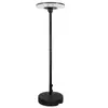 Lámpara Solar de Platillo Volador para Móvil Iluminación de Poste Alto para Patio Impermeable para Exteriores Redonda para Hogar Villa Jardín Terraza