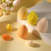 Combinación de Huevo de Belleza, Huevo sin Polvo, Algodón de Maquillaje Húmedo y Seco, Herramienta de Maquillaje, Esponja, Borla de Polvo, Huevo de Maquillaje