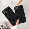 Estuche Protector de Silicona Suave Negro Rosa para iPhone 15 Pro, de Venta Caliente Transfronteriza, para Apple 16E