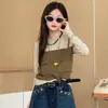 Pantalones Vaqueros de Nuevo Estilo Otoñal para Niñas Mayores, Jeans Casuales para Niños, Tendencia de Moda Elegante y Versátil
