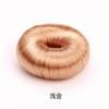 Versão coreana do dispositivo de cabelo de cocar peruca de cabelo artificial cabeça de bola botão de flor placa de ferramenta de cabelo anel de cabelo donut acessórios de cabelo