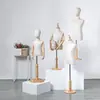 Soporte de Exhibición de Medio Cuerpo para Maniquíes Infantiles para Tienda de Ropa Infantil, Soporte de Maniquí de Cuerpo Entero para Niños y Niñas