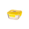Contenedor de Almacenamiento de Vidrio Cuadrado de 320 ml