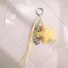 Llavero de pentagrama de colores pastel, lindo y versátil, adecuado para colgar en mochilas, cadenas de teléfono y bolsos, nuevo accesorio de moda