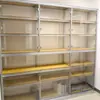 Estrutura de Perfil de Alumínio Prateleira de Armazenamento DIY Guarda-roupa de Metal Cama Suspensa Aquário Perfil de Liga de Alumínio Industrial Padrão Europeu