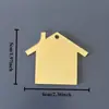 Adornos Navideños de Amazon Transfronterizos Colgantes en Blanco Creativos Colgantes para Regalo de Navidad DIY Manualidades Creativas