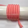 Cuerda Redonda de Poliéster Paracord de 7 mm para Teléfono Móvil Cuerda Trenzada DIY Cuerda Hecha a Mano con Núcleo Envuelto Correa Cruzada Correa para Bolso
