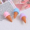Helado multicolor, comida, juego de dibujos animados, accesorios de joyería para hacer tú mismo, crema, pegamento, resina, pequeños accesorios, agujero, zapatos, hebilla, material, bolsa