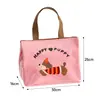 Bolsa Térmica Perro Salchicha Dopamina para Oficinistas Estudiantes Bolso de Mano Bolsa para el Almuerzo Papel de Aluminio Espesado Bolsa de Lonchera de Alto Valor