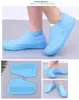 Cubrezapatos de Lluvia TPE Impermeables Antideslizantes de Silicona para Hombres y Mujeres Cubrezapatos Impermeables Engrosados Resistentes al Desgaste para Días Lluviosos
