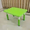 Mesas e Cadeiras Retangulares Elevatórias para Jardim de Infância Brinquedos Infantis Aprendizagem Plástico Espessado Mesas e Cadeiras Ajustáveis Outlet de Fábrica