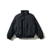 Yidao Vintage 2026 Inverno Novo Japonês Desconstruído Retrô Gola Alta Voo Algodão Jaqueta Masculina Feminina Curta Versátil Roupa Exterior