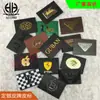 Etiqueta de couro de hardware marca de couro DIY roupas etiqueta de couro chapéu bolsas jeans couro PU bens padrão para mapear personalizado
