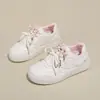 Nuevas Zapatillas Blancas Estilo Coreano Ins para Estudiantes Femeninas Otoño 2026, Zapatos Deportivos Casuales de Suela Gruesa para Aumentar la Altura Fb2026-10