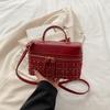 Bolso de Mujer Transfronterizo 2025 Nuevo Bolso de Caja Versátil Bolso de Mano Bolso de Hombro Bandolera Moda Trendy Bolso Cuadrado Pequeño Celebridad de Internet