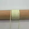 Em Estoque Corda Paracord Colorida Blocada com Núcleo de Poliéster de 2mm Puxador de Bolsa Lanyard DIY Feito à Mão Decoração de Cauda de Puxar à Prova de Vento