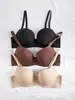 Sujetador Push-Up con Aros de Talla Grande para Comercio Exterior Europeo y Americano, Anti-Caída, Espalda Bonita, Delgado, Sujetador Transpirable para Mujer