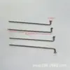 Accesorios para joyería DIY aguja de 7 caracteres con cabeza de tapón de aguja larga roscada material cuproníquel broche aguja puntiaguda aguja de nueve caracteres