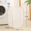 Cesta Plegable Horizontal para Ropa Sucia Malla Transpirable Cesto para Ropa Sucia Superventas de Amazon Cesta de Lavandería Cesta de Almacenamiento para Ropa Sucia