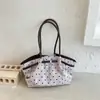 Bolsa Tote de Gran Capacidad Bolso de Hombro Plegado Popular con Lunares Bolso de Axila para Mujer Nuevas Bolsas Otoño/Invierno 2026 Bolsos para Mujer