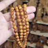 Pulseira de Material Envelhecido de Tuias Taihang 108 Contas de Rosário Joias Coração de Açúcar de Jade Alta Densidade de Óleo 8mm Mesmo Estilo para Homens e Mulheres Venda Quente
