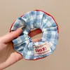Goma para el pelo con lazo dulce para niñas, elegante goma de encaje para coletas bajas y peinados de moño