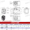 Reductor de ángulo recto de 42 60 90 grados con servomotor paso a paso, cajas de engranajes tipo T, tipo L y tipo cruz