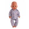 Set de Ropa para Muñeca American Girl 16~18 pulgadas Muñeca de Simulación Pijama Casual Accesorios para Muñeca de Juguete Ropa de Muñeca