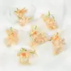 Flores Artificiales Margaritas Pequeñas de 3 Pétalos Materiales DIY Ramo de Hortensias Hecho a Mano Flores Falsas Decoración de Escena Realista de Alta Gama
