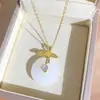 Nuevo producto transfronterizo: Collar sencillo y único de microincrustaciones de diamantes completos para mujer, diseño fresco, popular en línea, exquisito accesorio de cadena para la clavícula