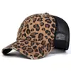 Gorras de béisbol con estampado de leopardo y tigre estilo americano, sombreros para el sol, gorras transpirables para primavera/verano, gorras al por mayor