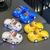 Pantuflas de Verano para Niños Niños Coche Luminosas Antiderrapantes Suela Suave Pequeñas, Medianas y Grandes Baño Infantil Niñas Chanclas de Playa