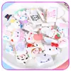 Parche de Accesorios de Resina de Dibujos Animados para Bricolaje, Pegamento en Crema, Paquete de Materiales para Fundas de Teléfono Móvil y Joyería, Pato de Goma Mixto, Pinza para el Cabello Infantil
