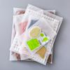 Bolsa de embalaje de ropa bolsa de almacenamiento bolsa de embalaje transparente esmerilada bolsa con cremallera de plástico pe para calcetines ropa interior ropa bolsa ziplock