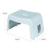 Taburete de plástico grueso para el hogar, para adultos, para sala de estar, comedor, silla, taburete alto, banco de goma antideslizante, mesa de centro para baño, taburete pequeño