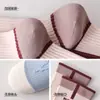 Calcetines de compresión para pantorrilla con diseño de línea color-blocking y degradado para mujer, primavera y verano, calcetines deportivos de compresión de nailon de secado rápido para ciclismo, running y salto