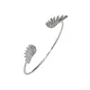 Pulseira Transfronteiriça Nova Borboleta Fosca Feminina Estilo Ins Europeu e Americano Simples Borboleta Aberta Pulseira Elegante Pulseira de Casal