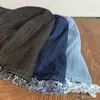 Sombrero de pescador para mujer con bordes deshilachados, sombrero tipo cubo vintage, hace que la cara se vea más pequeña, versátil para uso diario en la calle, sombrero de protección solar