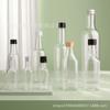 Soporte Transparente de Plástico para Botella de Vino de Boca Plana, Botella de Bebida, Botella de Vino de Ciruela Verde, Botella de Café Cold Brew